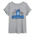 thumbnail image 1 of Disney - Stitch Group - Womens  Graphic T-Shirt, 1 of 4