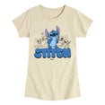 thumbnail image 1 of Lilo & Stitch - Stitch Group - Youth Girls Fitted Short Sleeve T-Shirt, 1 of 4