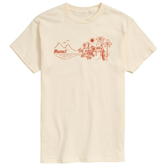 Lilo & Stitch - Stitch Hawaii - Men's Short Sleeve Graphic T-Shirt