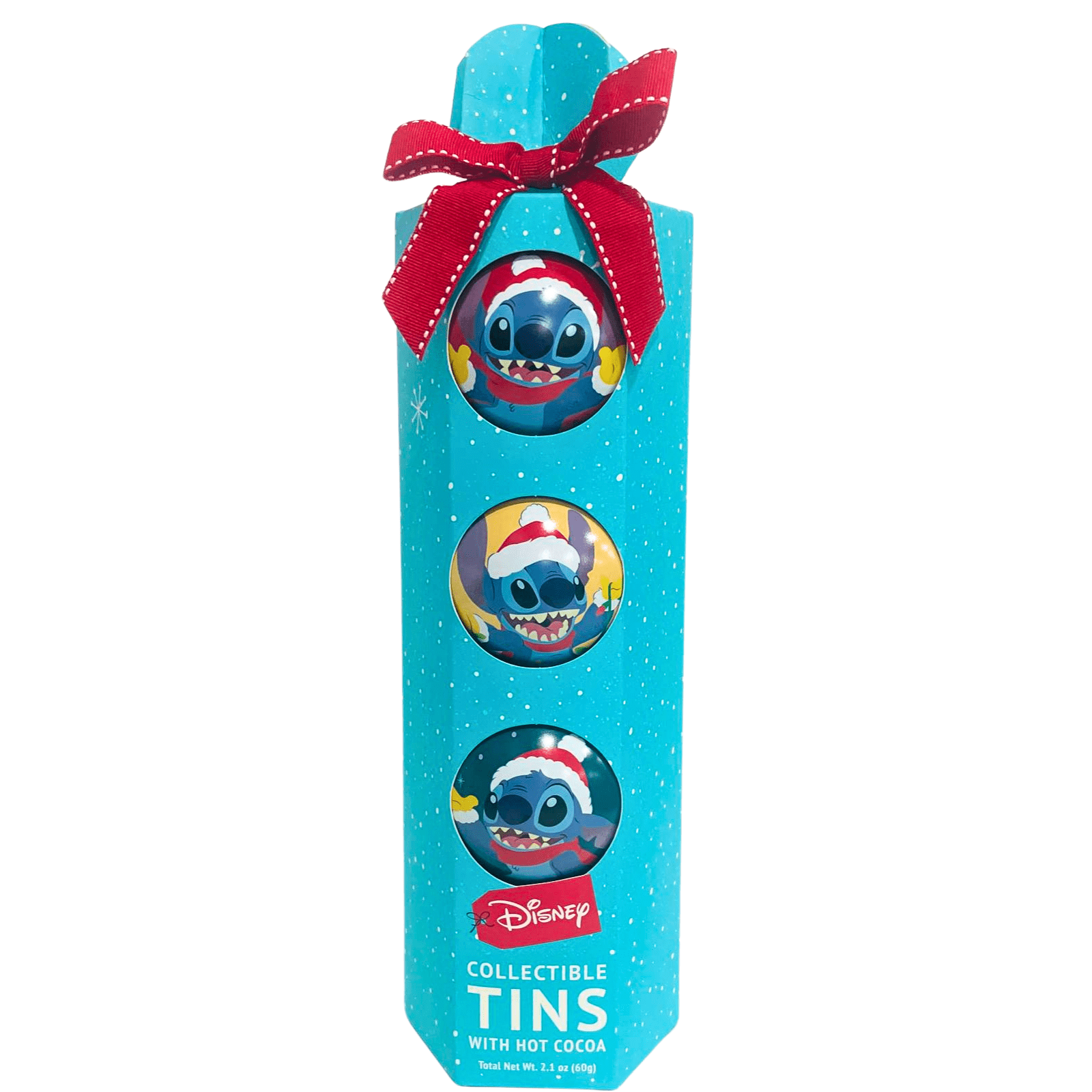 Disney Stitch Hot Cocoa Gift Set - Includes Collectible Tins, 2.1oz