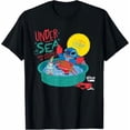 thumbnail image 1 of Disney Stitch In Costume Little Mermaid Ariel Under Sea Cosplay T-shirt, 1 of 4