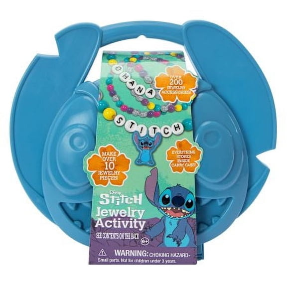 Disney Stitch Jewelry Activity Set - 200 Piece - Up To 10 Projects - Age 6+