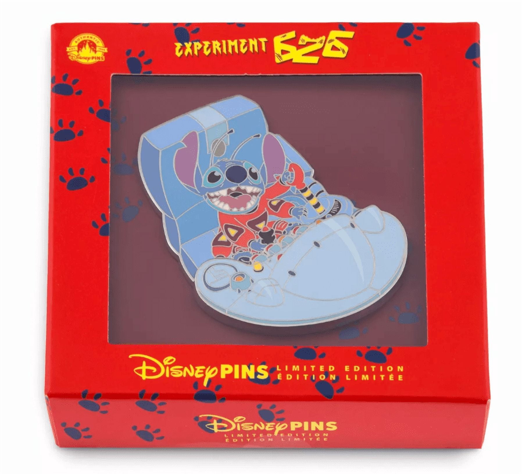 Stitch Grumpy Meter Pin Disney Stitch Jumbo Pin Lilo & Stitch Experiment 626 Limited Edition ...