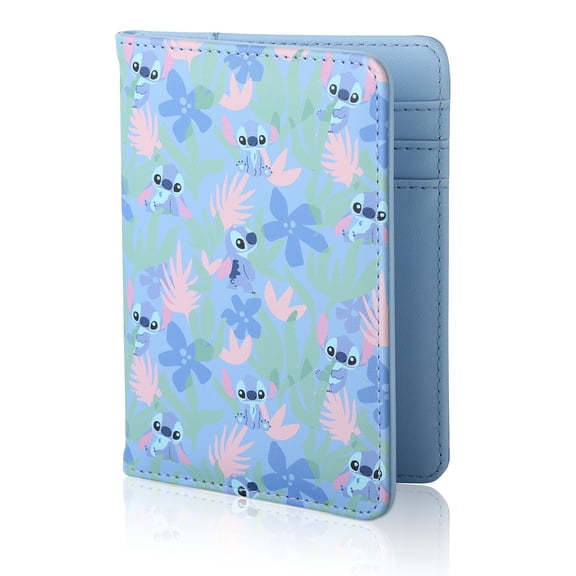 Disney Stitch Passport Cover for Women Official License, Cute Passport Book Holder, Passport Wallet, Travel Must Haves