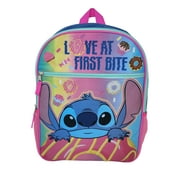 Disney Stitch Love At First Bite 16 Inch Backpack
