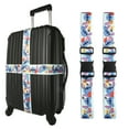 thumbnail image 1 of Disney Stitch Luggage Strap 2-Piece Set Officially Licensed, Adjustable Luggage Straps from 30'' to 72'', 1 of 5