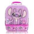 thumbnail image 1 of Disney Stitch Lunch Box with 3D Angel, Drop Bottom Insulated Lunch Bag, 1 of 5
