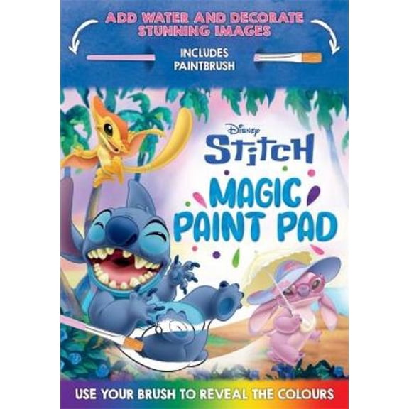 Disney Stitch: Magic Paint Pad (Paperback)