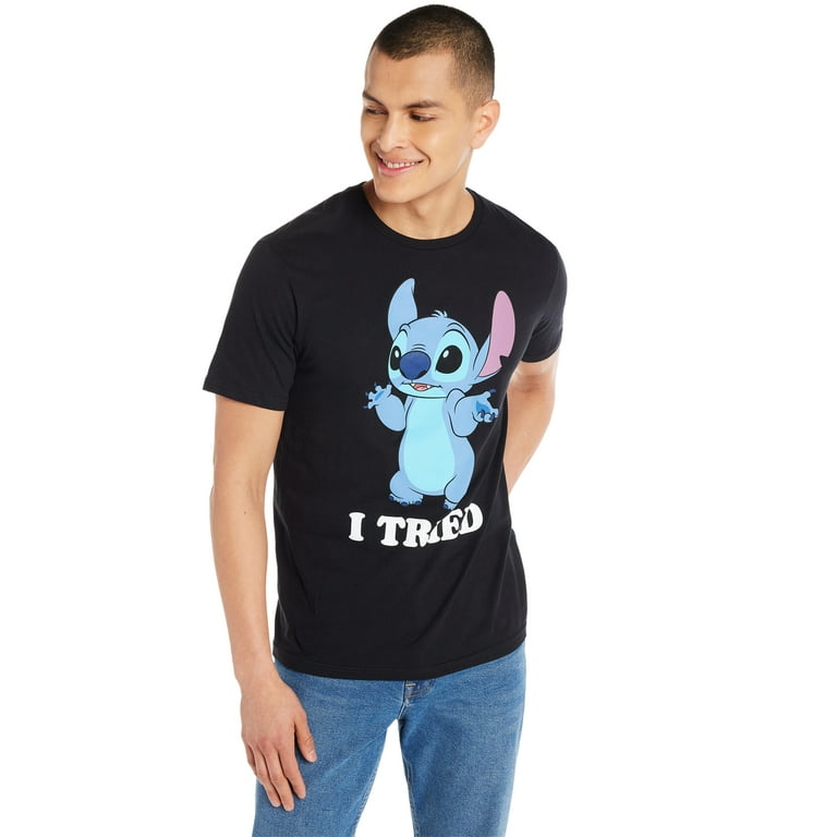 Disney Stitch Men's & Big Men's Cotton Graphic T-Shirt