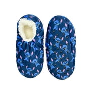 Disney Stitch Mens Fuzzy Babba Slipper Socks, 1-Pack, Sizes M/L & L/XL