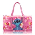 thumbnail image 1 of Disney Stitch Mini Duffle Bag for Girls  Small Travel Bag with Hawaiian Print  Lightweight Disney Overnight Bag with Adjustable Strap  Ages 3+, 1 of 6