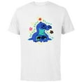 thumbnail image 1 of Disney Stitch No Bad Days Aloha Chillin’ - Short Sleeve Cotton T-Shirt for Adults - Customized-White, 1 of 5