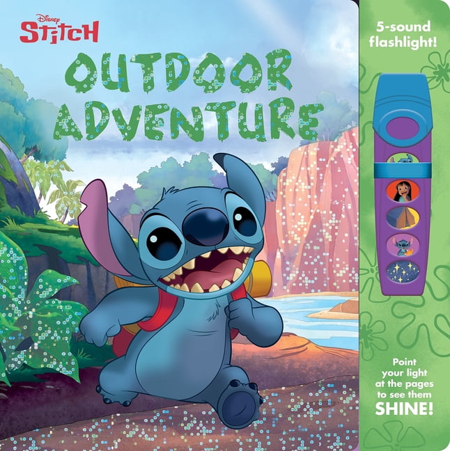 Disney Stitch: Outdoor Adventure Sound Book, (Paperback)