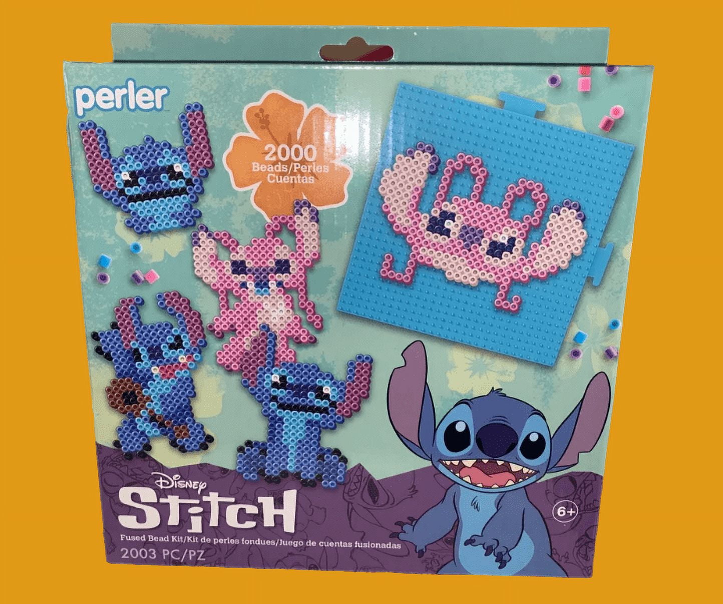 Perler 2003ct Disney Stitch Fused Bead Activity Kit