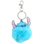 Disney Stitch Pom Pom Keychain Charm
