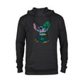 thumbnail image 1 of Disney Stitch 4-Leaf Clover Pot of Gold St. Patrick's Day - Pullover Hoodie for Adults - Customized-Black, 1 of 5