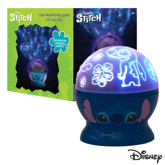 Disney Stitch Rotating Projector Lamp, 5.5"