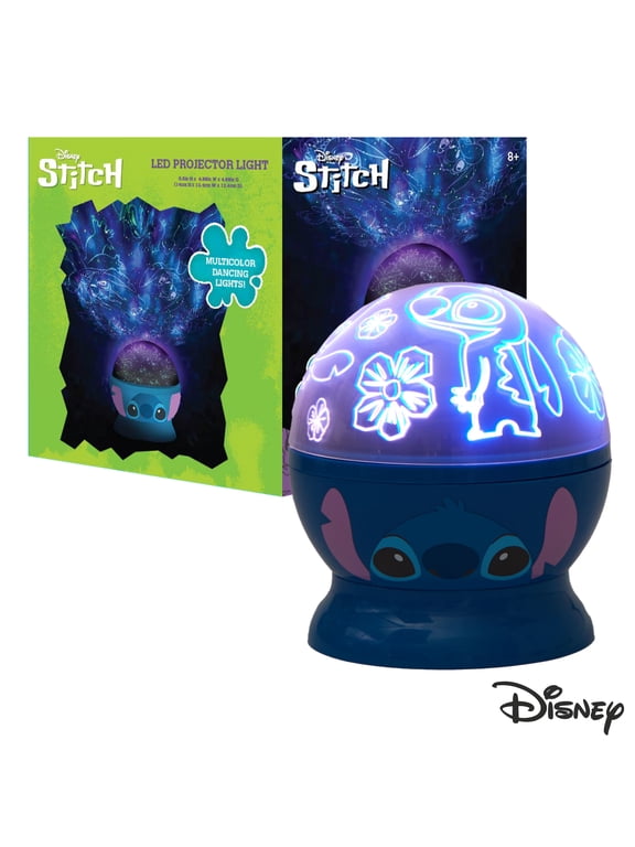 Disney Stitch Rotating Projector Lamp, 5.5"