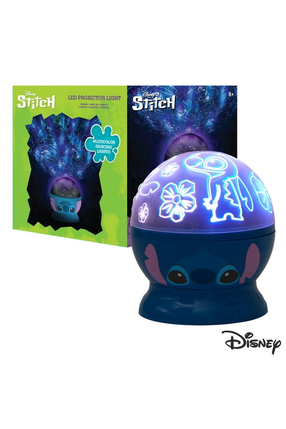 Disney Stitch Rotating Projector Lamp, 5.5"