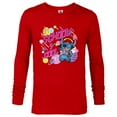 thumbnail image 1 of Disney Stitch School is Cool - Long Sleeve T-Shirt for Men - Customized-New Red, 1 of 5