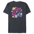 thumbnail image 1 of Disney Stitch School is Cool - Short Sleeve Blended T-Shirt for Adults - Customized-Navy Heather, 1 of 5