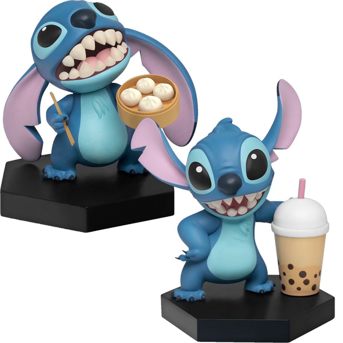Beast Kingdom Lilo Stitch Stitch Series MEA-031SP Asian Cuisine Mini-Figure 2-Pack - Entertainment Earth Exclusive