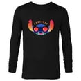 thumbnail image 1 of Disney Stitch Shades Carefree - Long Sleeve T-Shirt for Men - Customized-Black, 1 of 5