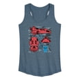 thumbnail image 1 of Disney - Stitch Ship Schematic - Women's Any Way Short Sleeve Graphic Dress, 1 of 4