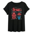 thumbnail image 1 of Disney - Stitch Ship Schematic - Womens  Graphic T-Shirt, 1 of 4