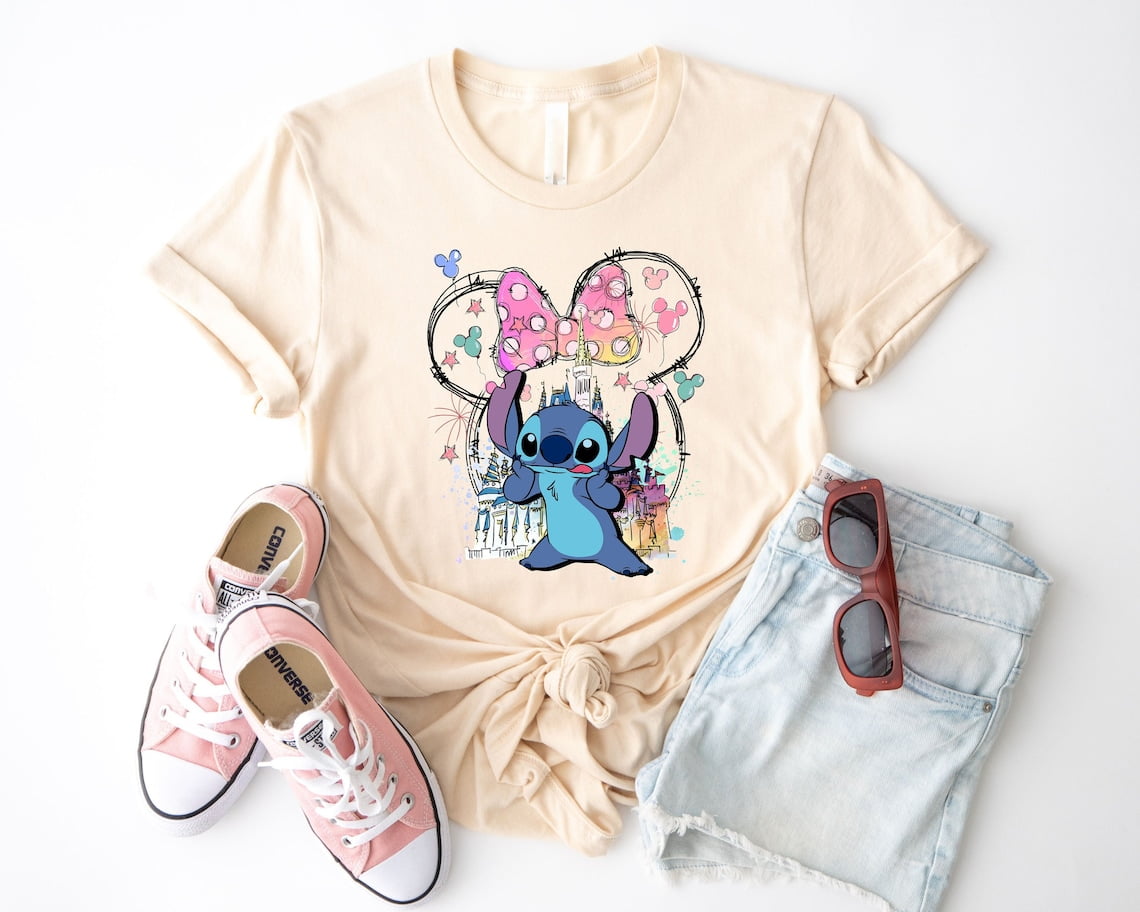 Disney Stitch Shirt Minnie Bow Stitch Shirt Stitch Disneyworld Shirt Disney Stitch Shirt Minnie Bow Stitch Shirt Stitch Disneyworld Shirt