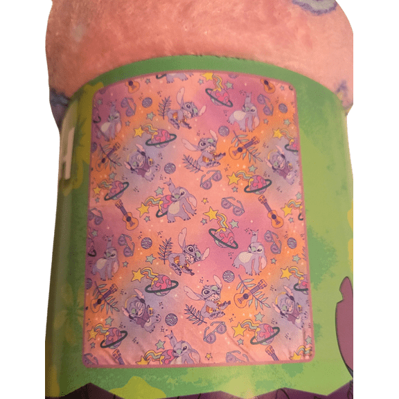 Disney Stitch Silk Touch Throw Blanket 40in x 50in - Pink