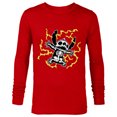 thumbnail image 1 of Disney Stitch Skeleton Halloween - Long Sleeve T-Shirt for Men - Customized-New Red, 1 of 5