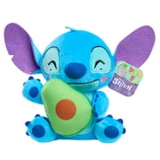 Disney Stitch Small 7-inch Plush Stuffed Animal, Stitch with Avocado, Kids Toys for Ages 2 up