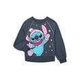 thumbnail image 1 of Disney Stitch Snow Girls Pullover Fleece Sweatshirt, Sizes 4-16, 1 of 3
