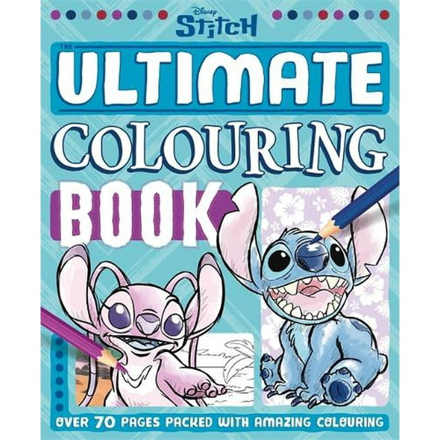 Disney Stitch: The Ultimate Colouring Book, (Paperback) - Walmart.com