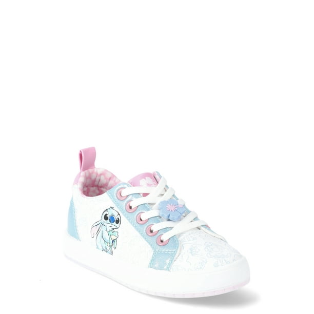 Disney Stitch Toddler Girls Slip-On Court Sneakers Walmart