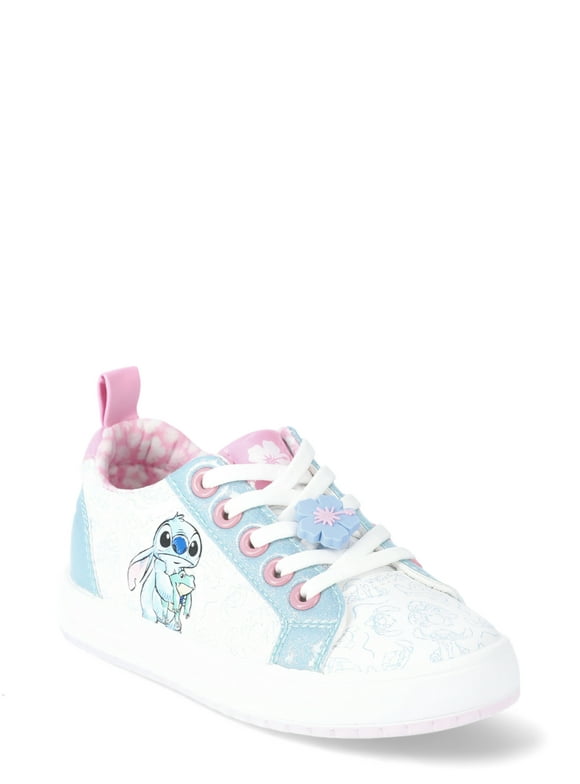 Disney Stitch Toddler Girls Slip-On Court Sneakers