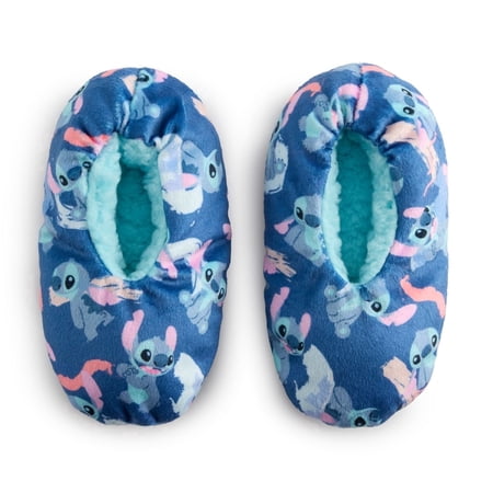 Disney Stitch Toddler Slippers Socks (Size 3T-4T)