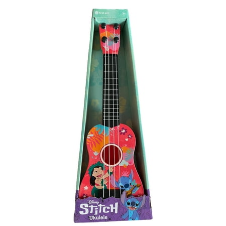 Disney Stitch Ukulele Themed First Act Musical Instruments Tunable