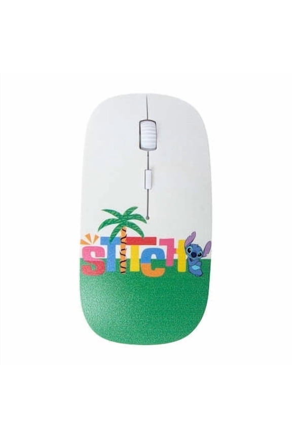 Disney Stitch Wireless Mouse, White, Boxed with USB Receiver