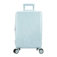 thumbnail image 1 of Disney Stitch With Surfboard Light Blue 22" Rolling Luggage, 1 of 7