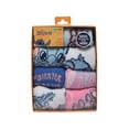thumbnail image 1 of Disney Stitch Womens 7-Pack Box Set Low Cut Cozy Socks, Shoe Size 4-10, 1 of 5