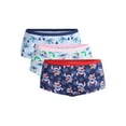 thumbnail image 1 of Disney Stitch Women's Christmas Boyshort Panties, 3-Pack, Sizes S-XXL, 1 of 6