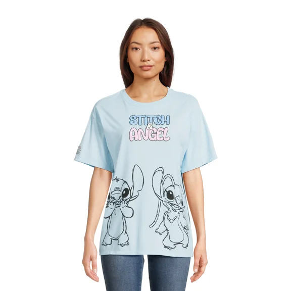 Disney Stitch Women's Graphic Tee