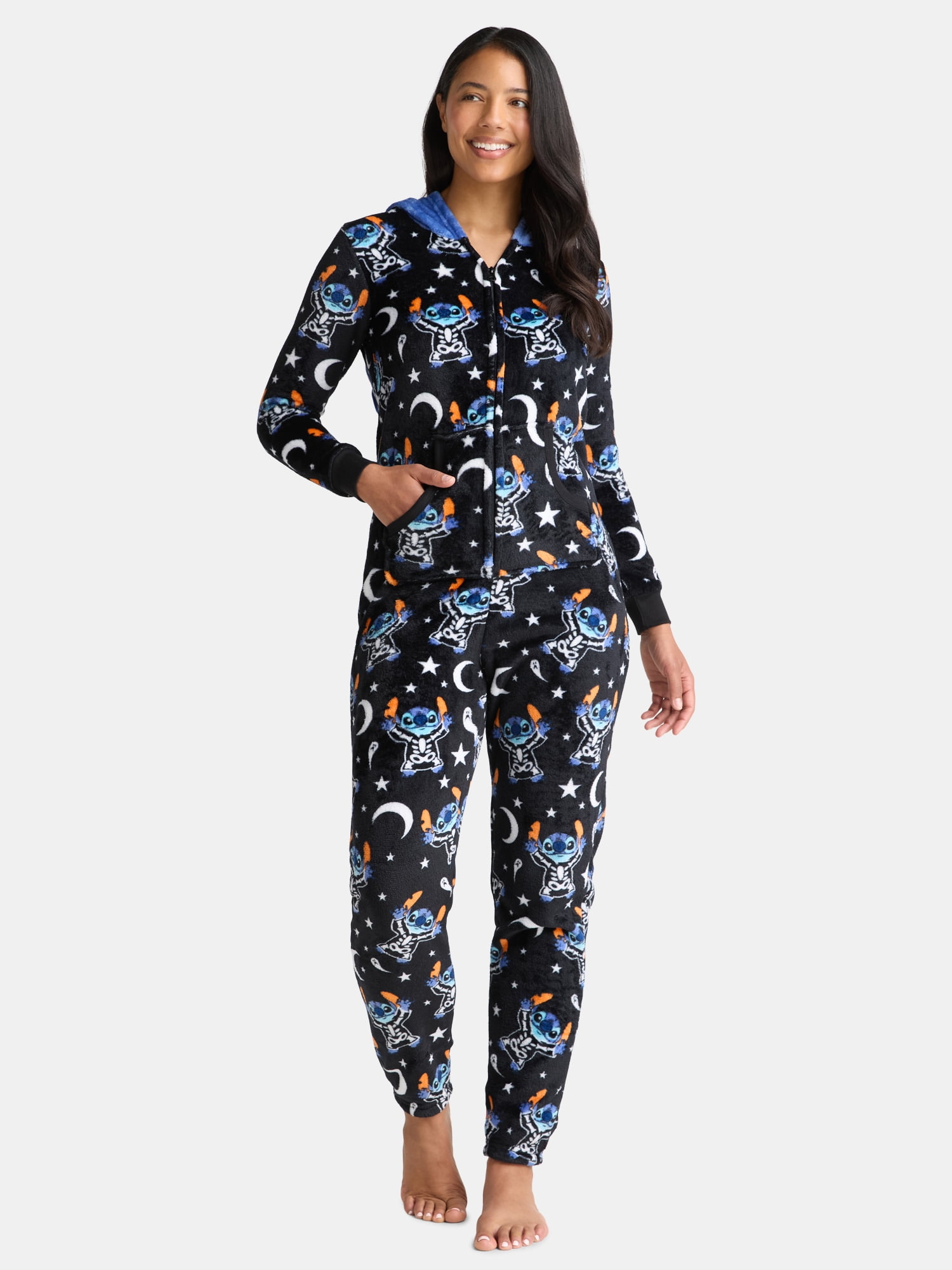 Disney Stitch Women's Graphic Union Suit, Sizes XS-3X