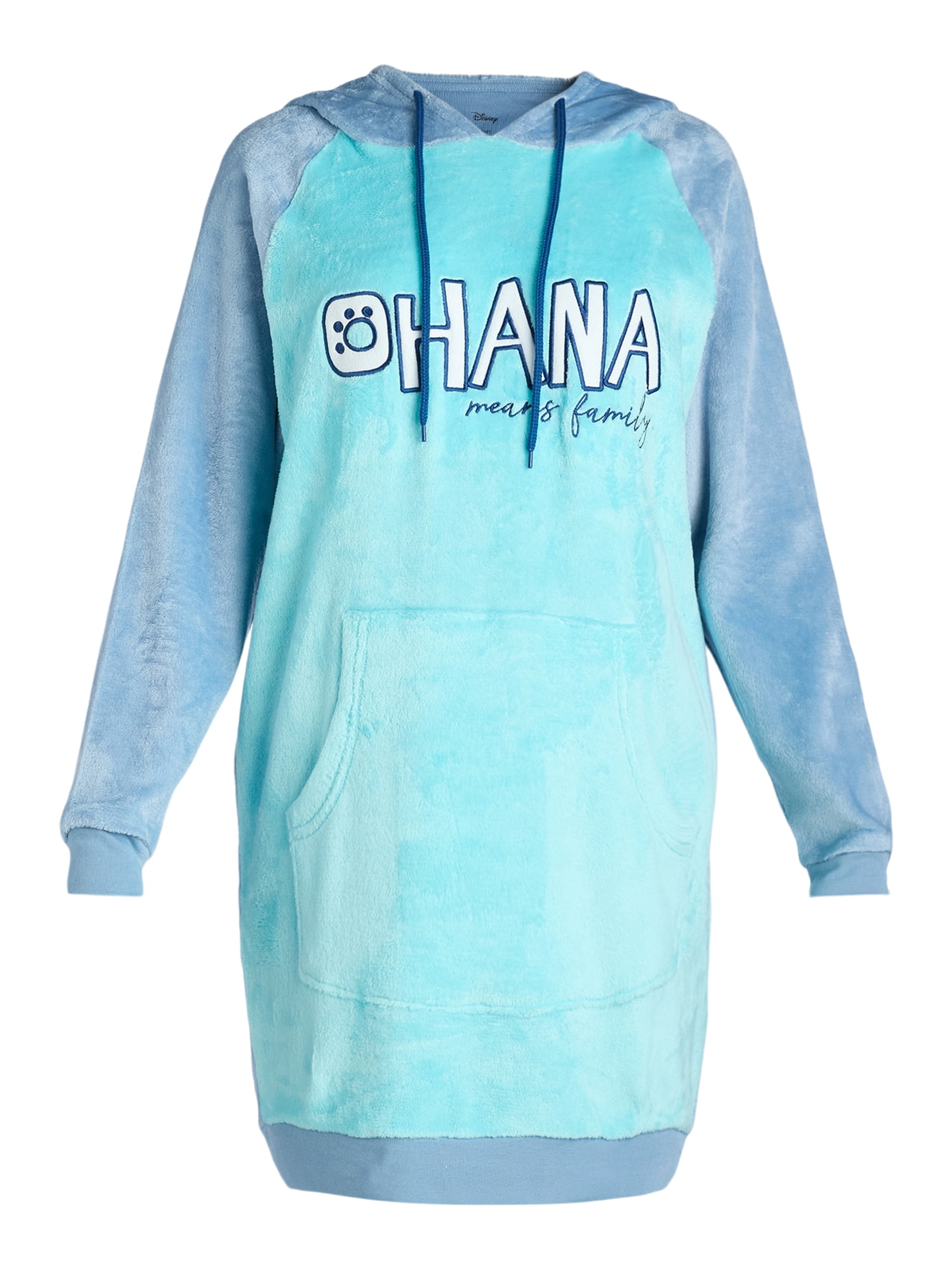Disney Stitch Women’s Lounger Hoodie w/Socks Set, Sizes XS-3X