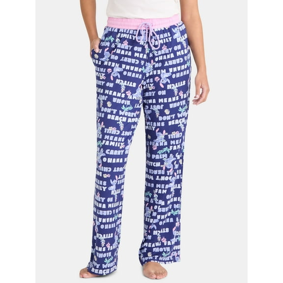 Disney Stitch Women's Sleep Pants, Sizes XS-3X