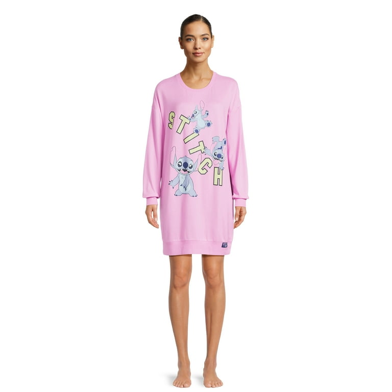 Disney Stitch Women's Sleep Shirt, Sizes XS-3X