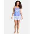 thumbnail image 1 of Disney Stitch Women's Tank Top and Shorts Pajama Set, 2-Piece, Sizes XS-3X, 1 of 4
