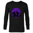 thumbnail image 1 of Disney Stitch and Angel Trick or Treat Halloween - Long Sleeve T-Shirt for Men - Customized-Black, 1 of 5